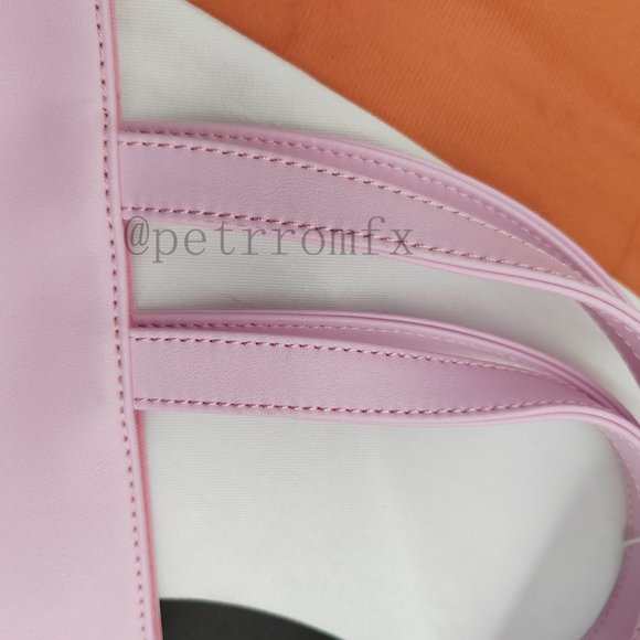 Telfar Medium Pink Shopping Bag tote - Picture 6 of 12